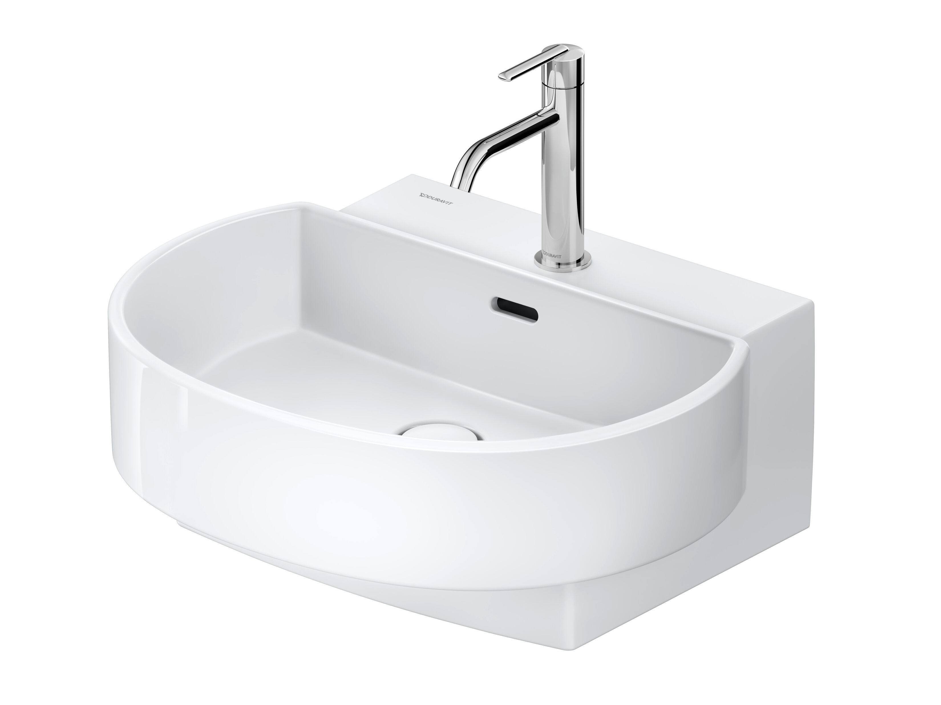 Керамическая овальная подвесная раковина Duravit Balcoon ARCH-00109504