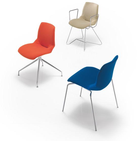 Caimi Brevetti Стул из мягкой ткани Kaleidos sun-id-1443434 - Вид №1