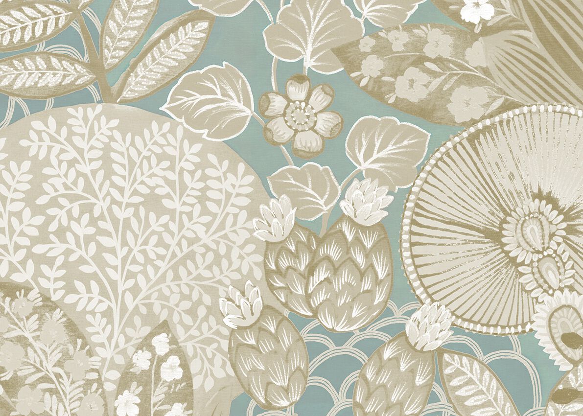 Обои с цветочными мотивами Jannelli&Volpi СП 505 GRANDE CORNICHE ARCH-00142921 - Вид №5