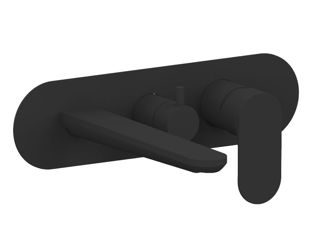 Однорычажный настенный смеситель для ванны с переключателем Rubinetterie Frattini отдельная эстетика ARCH-00013850