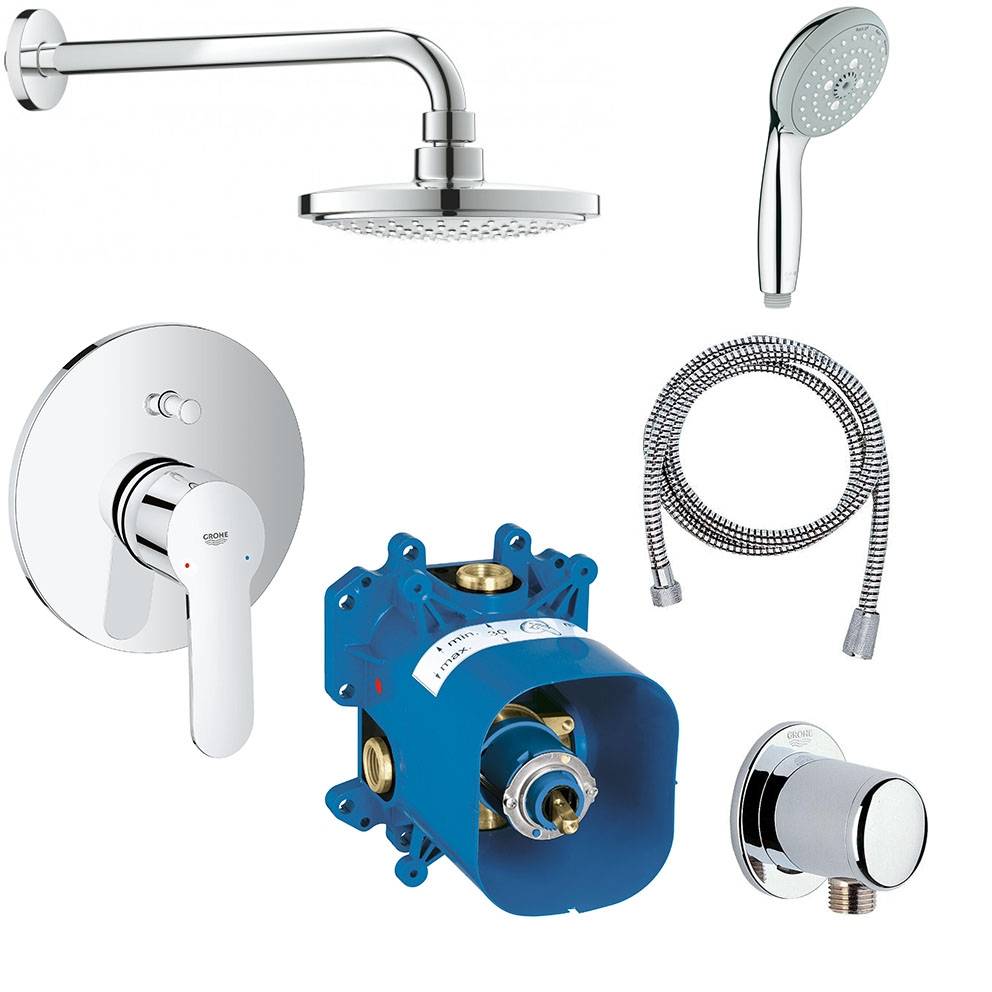 Готовый комплект для душа GROHE Eurostyle Cosmopolitan (NSB0054)