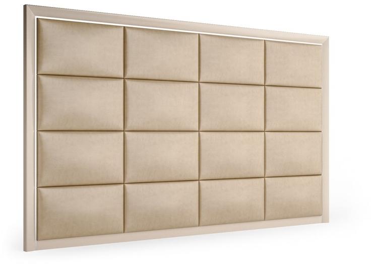 Caroti Мягкая двуспальная деревянная кровать king size в современном стиле Concept Art.11 - plateau - Вид №3