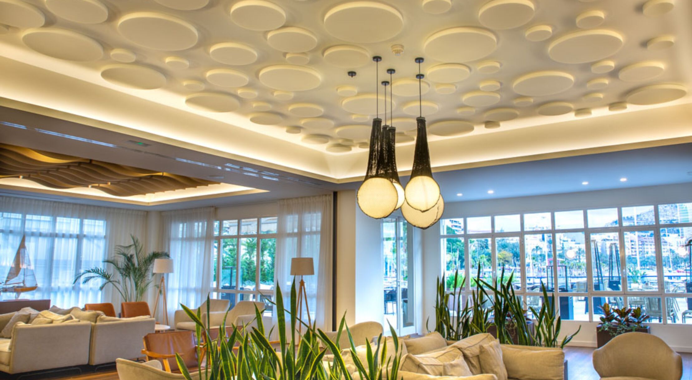 Акустическая потолочная плитка из пенопласта ECOcero пена ARCH-00080407 - Вид №2