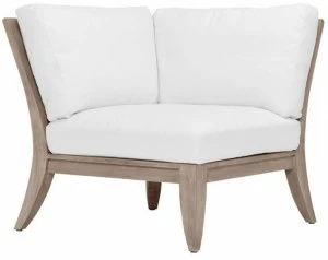 JANUS et Cie Угловой модуль из тика для модульного дивана Relais
