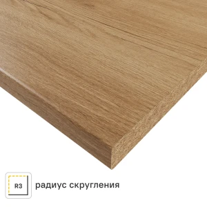Столешница кухонная Slotex Верея 240x60x3.8 см ДСП цвет золотистое дерево