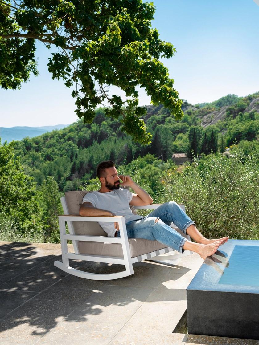 Talenti Садовое кресло-качалка с подлокотниками Alabama alu sun-id-1498864 - Вид №1