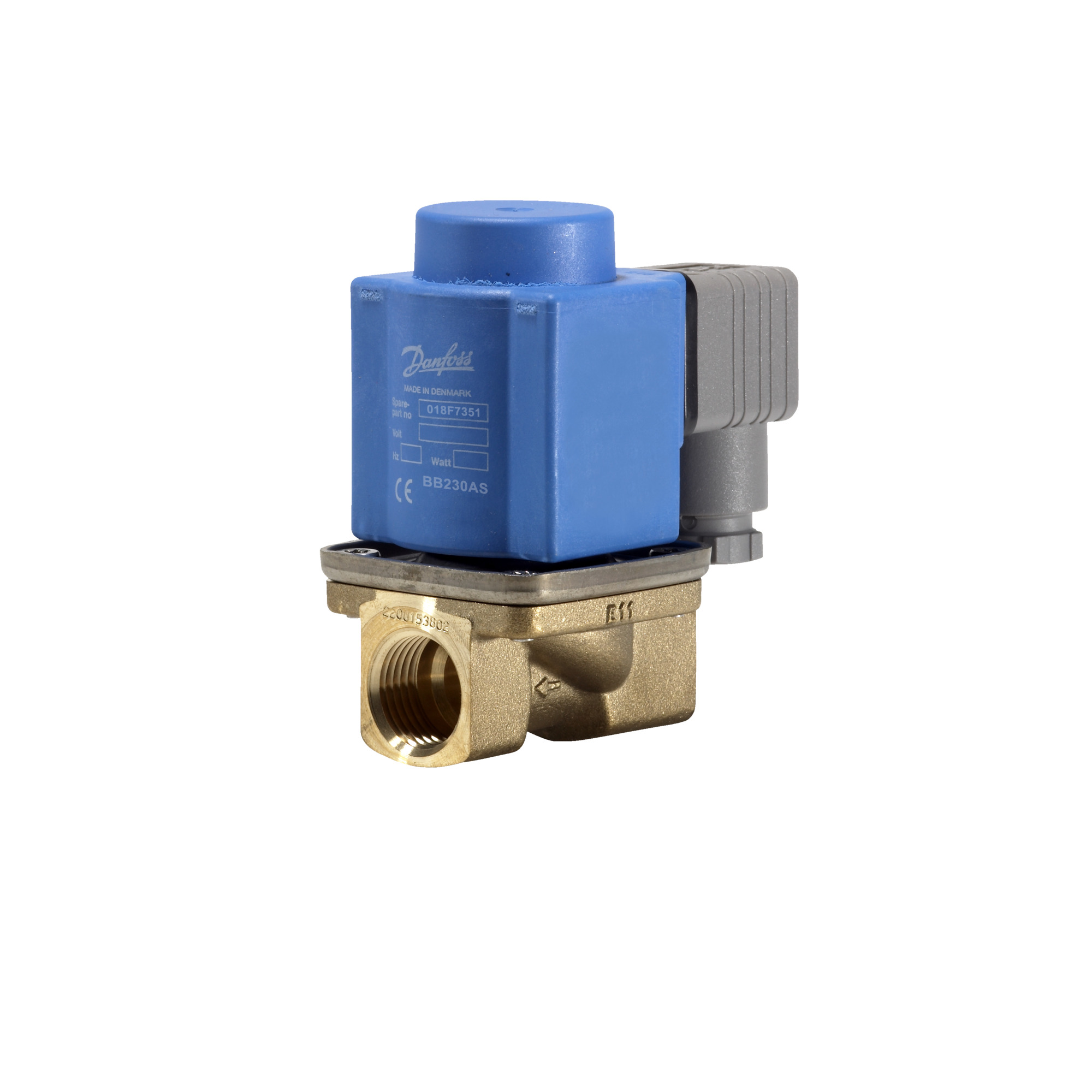 Danfoss EV220B — двухходовые электромагнитные клапаны для общей промышленности Клапан EV220B 22B G 1N NC000 032U528731  - Вид №22