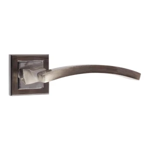 Ручка дверная на розетке Puerto, цвет бронза