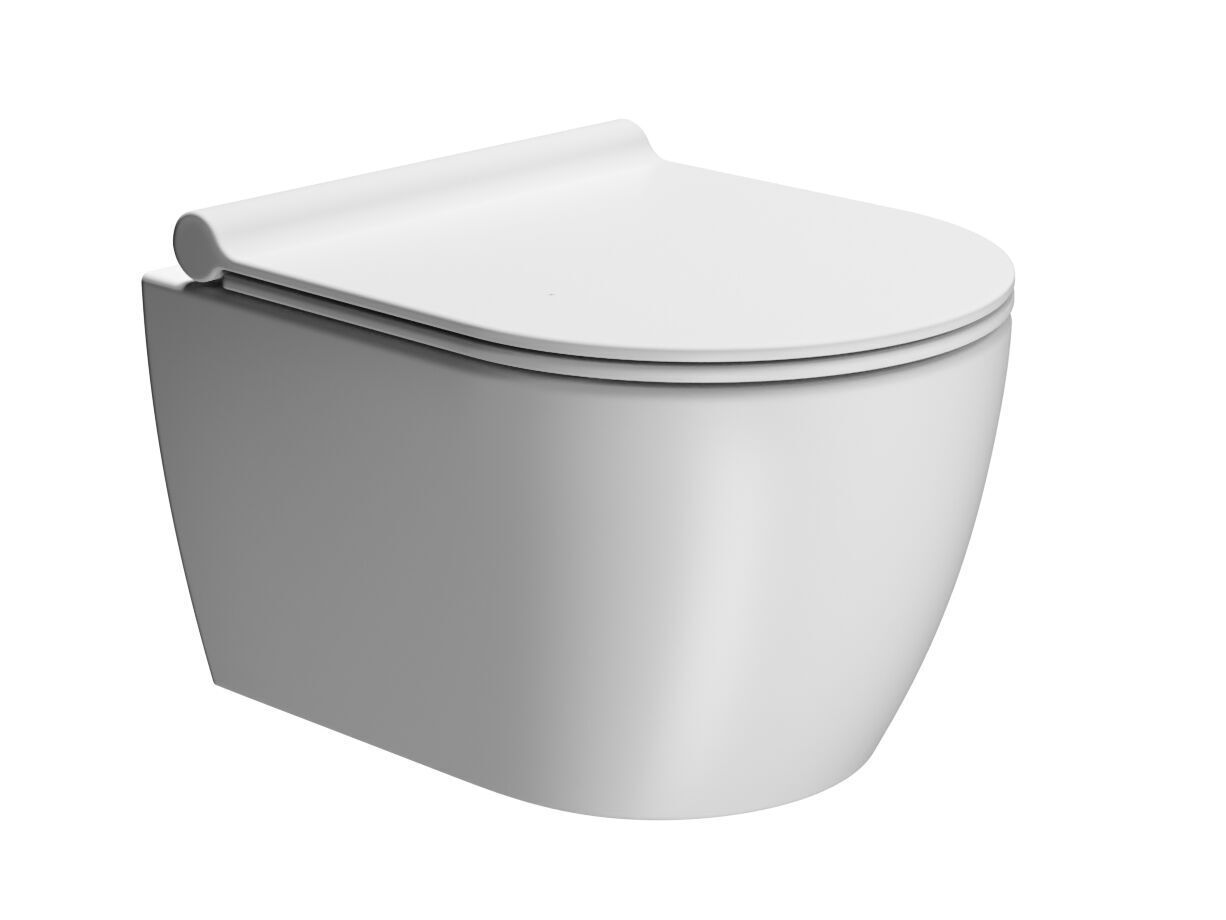 Керамический подвесной туалет с системой слива Swirlflush® GSI ceramica Pura ARCH-00149400 - Вид №5