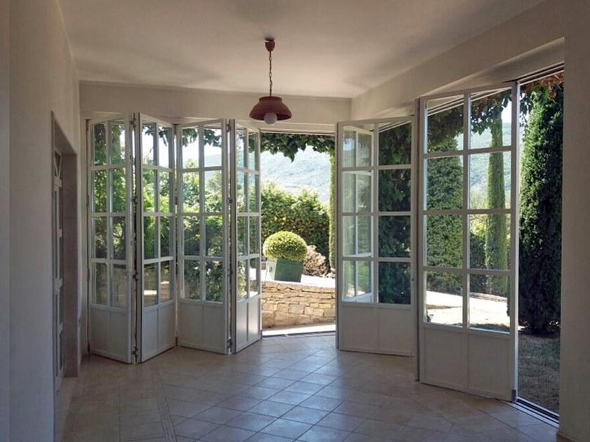 CARMINATI SERRAMENTI Французская складная дверь из дерева Skyline system sun-id-1423631 - Вид №5