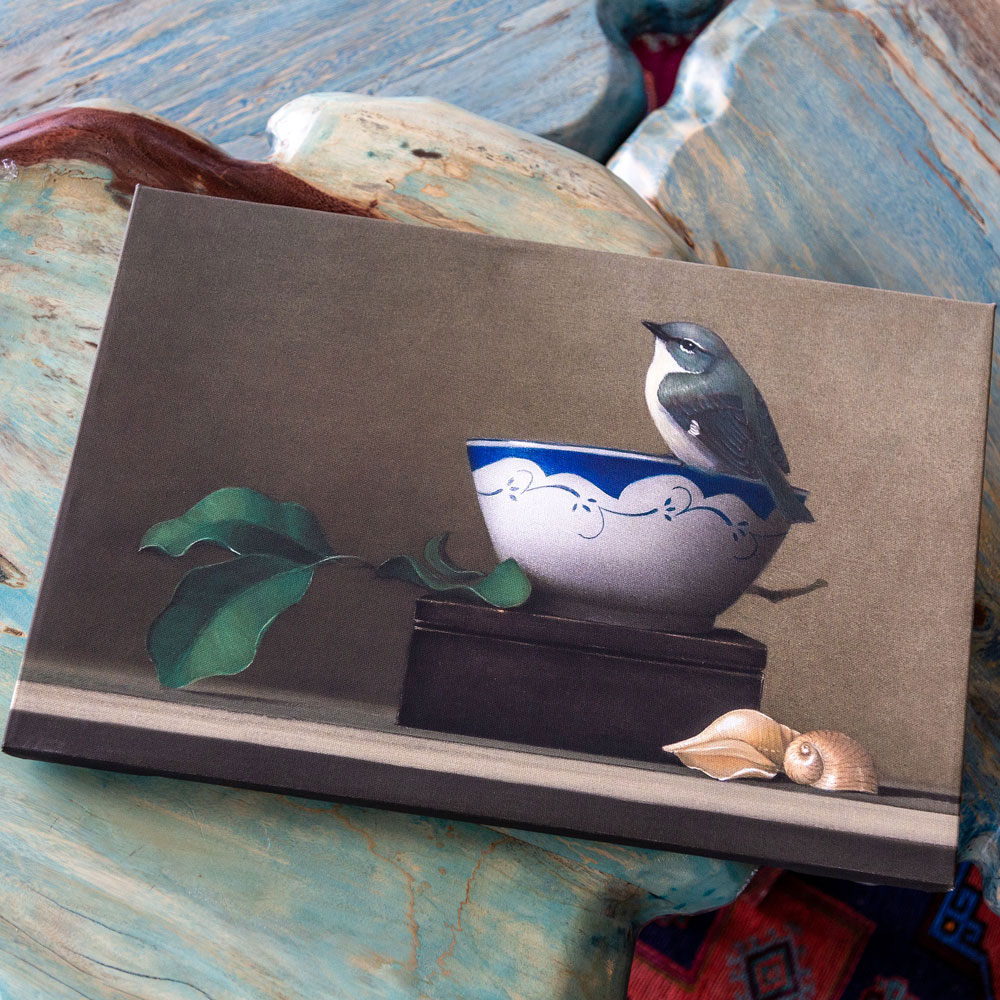 6111207 Картина «Мистер Чайкин» (холст, галерейная натяжка) Object Desire  - Вид №1