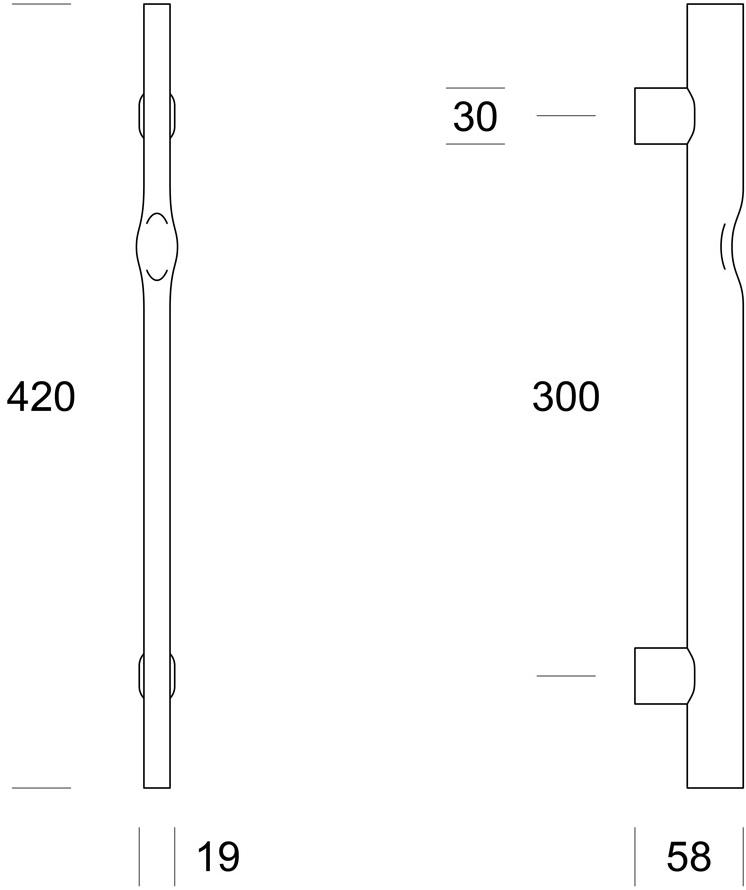 Ento Ручка из латуни Trace 6233a-b - Вид №5