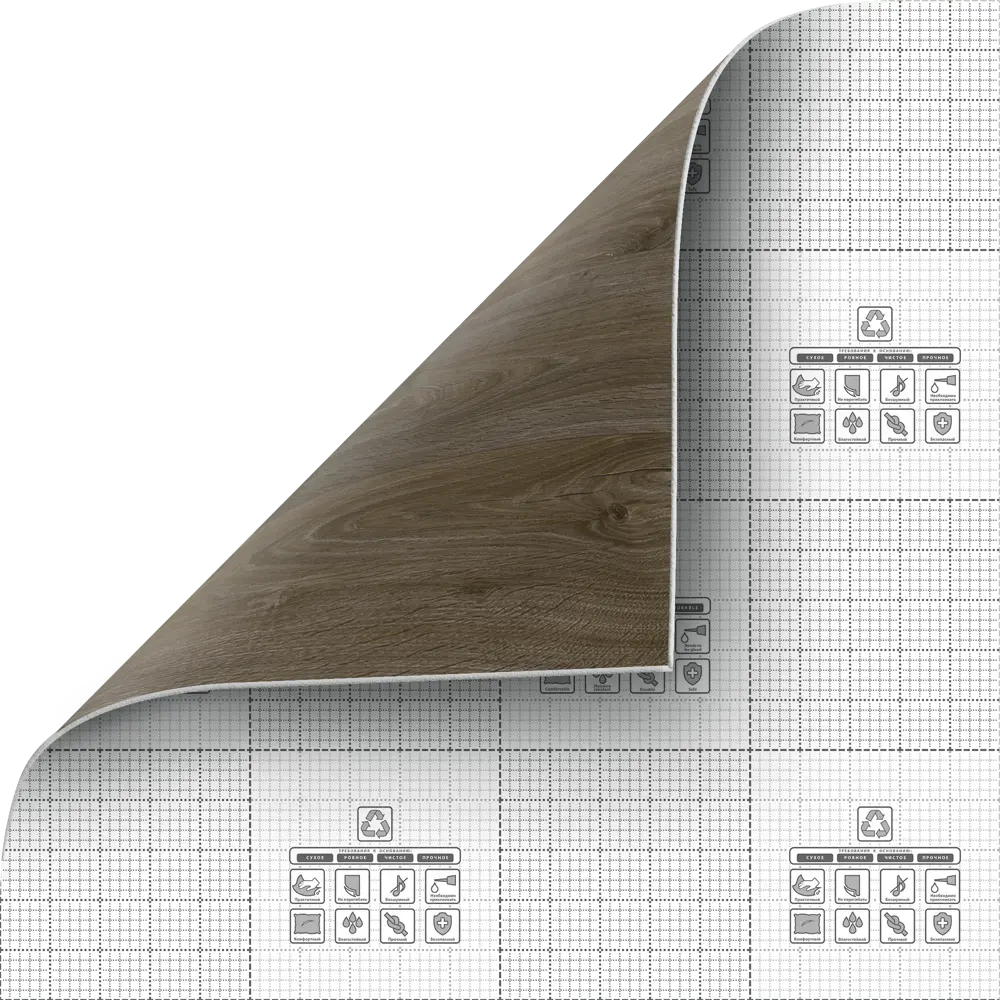 Santreyd Линолеум «Дуб Родос» - натуральная текстура дерева 85364642 STLM-0062265 - Вид №4