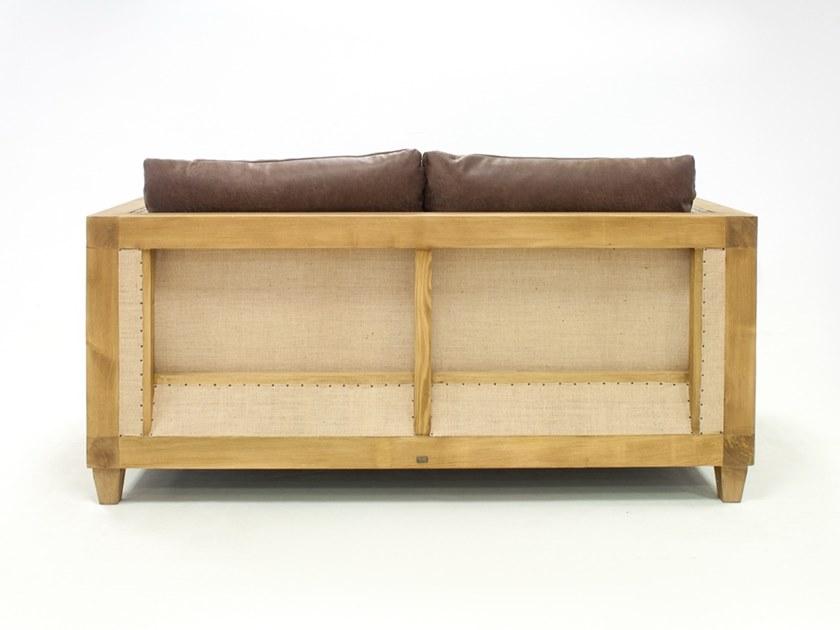 CREARTE COLLECTIONS 2-х местный кожаный диван Bambou essence 28 - Вид №4