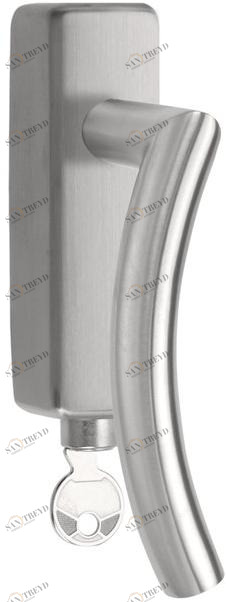 Formani Оконная ручка из нержавеющей стали dk с замком Basic Lbiv-dklock-o