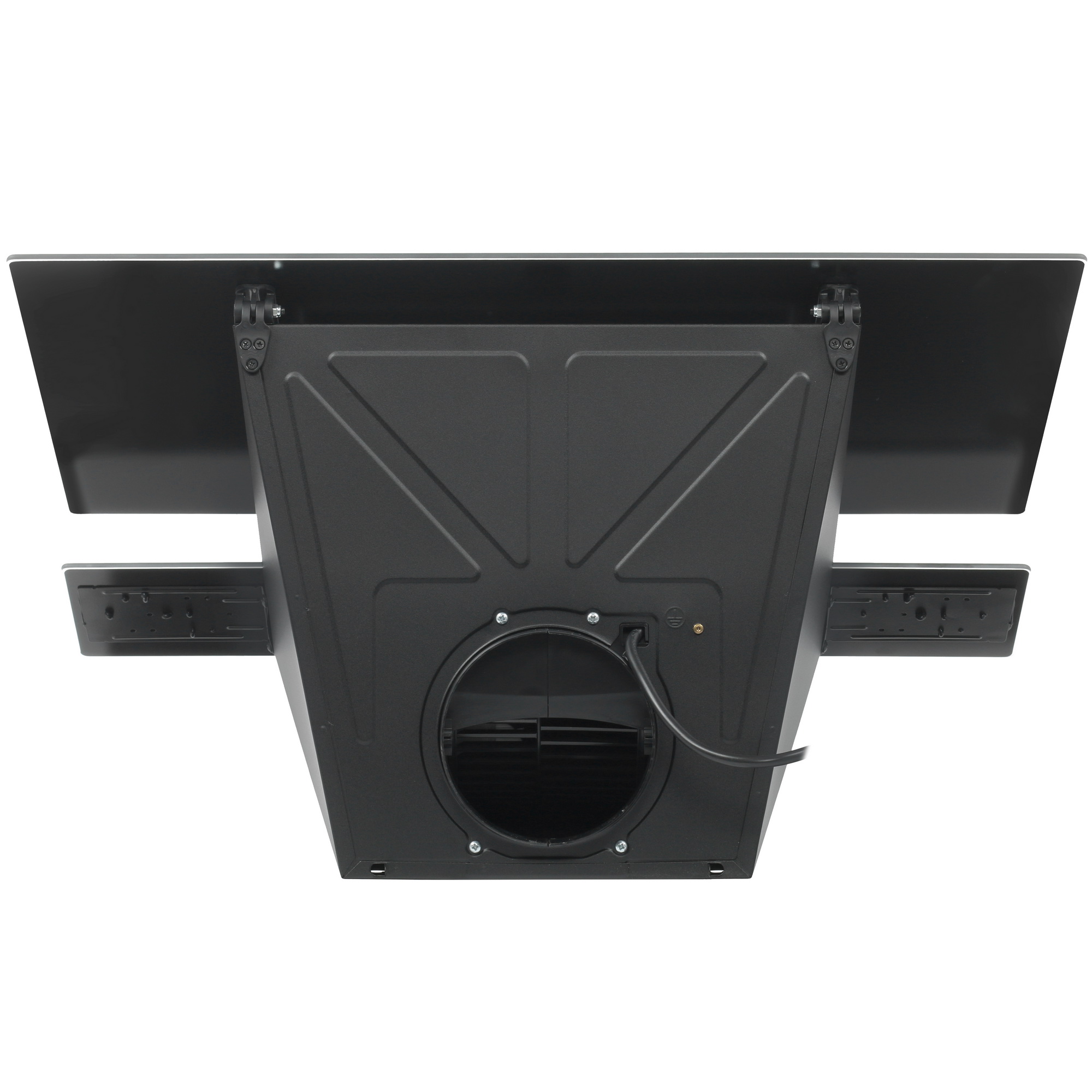 1611856 Вытяжка наклонная KRONA ERICA 600 black PB черный/черный STDN-0111585 - Вид №4