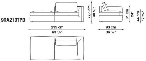 B&B Italia Диван из ткани Richard sun-id-1429934 - Вид №16