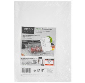 9297241 Пакеты для вакуумного упаковщика CASO 3 Sterne 25*35