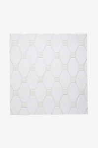 ARFDD1 Декоративная полевая плитка ручной работы Architectonics Diamond and Dot 4 1/4 "x 4 1/4" Waterworks