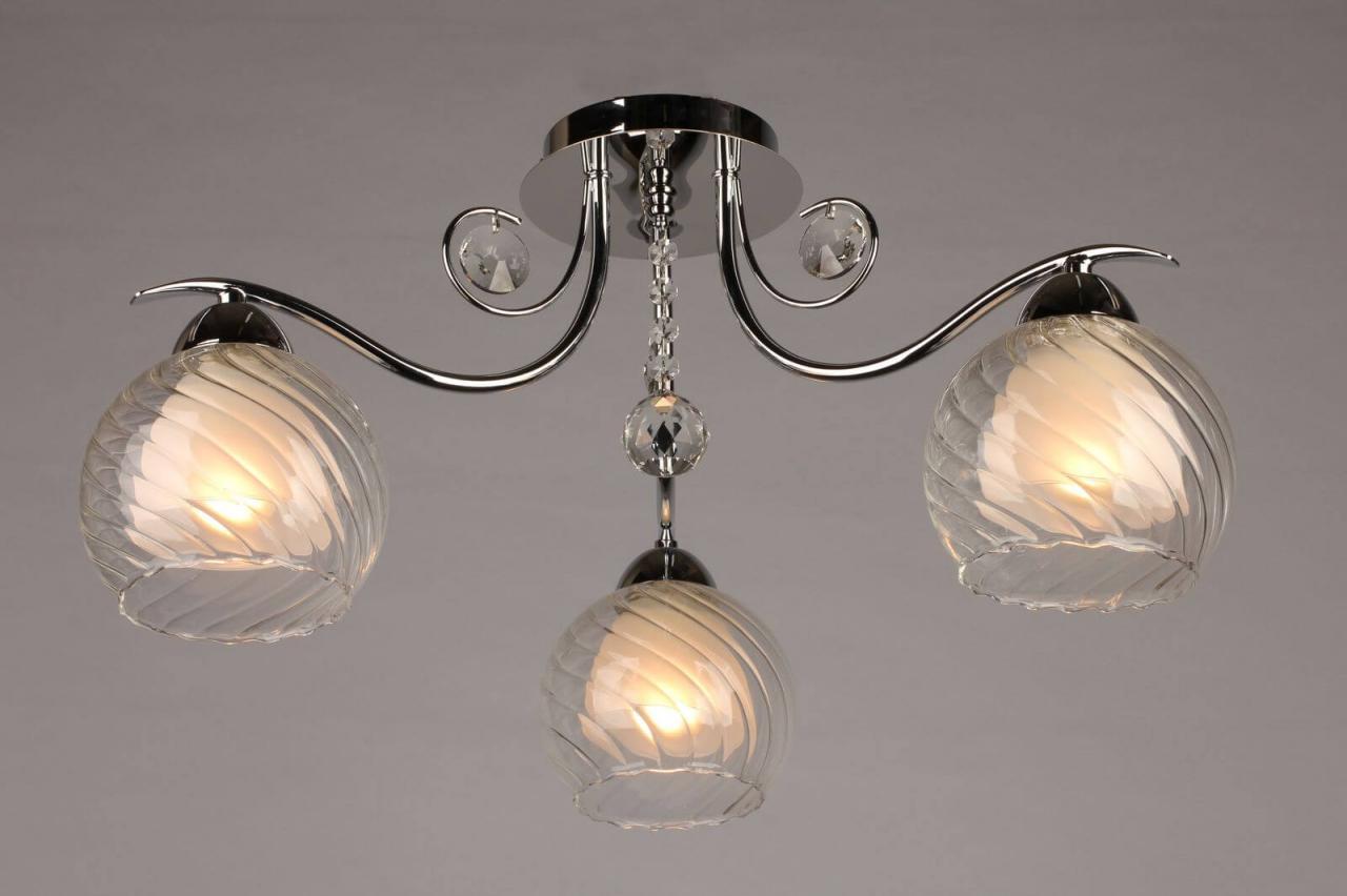 Потолочная люстра Omnilux OML-46107-03 OMNILUX OML-461 183128 Белый  - Вид №1