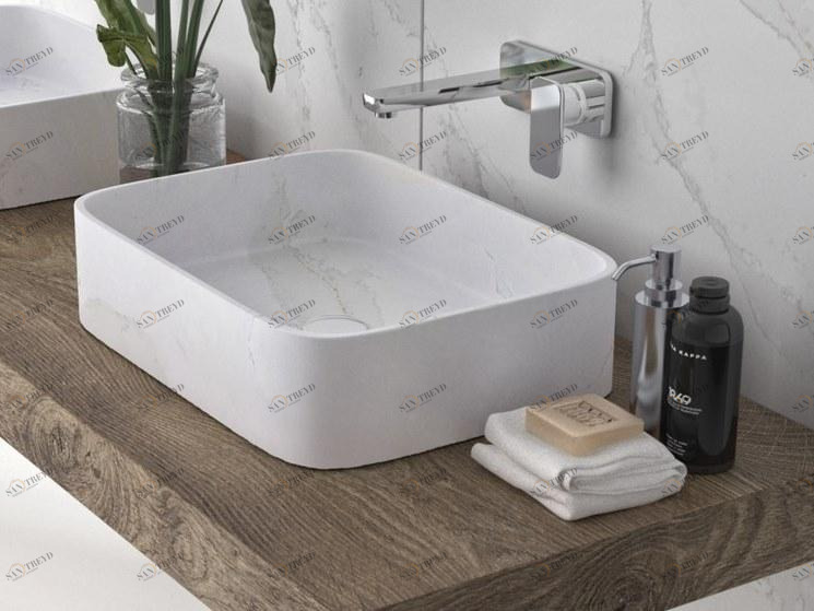 Встроенная раковина под столешницу овальная Cosentino sun-id-1446956