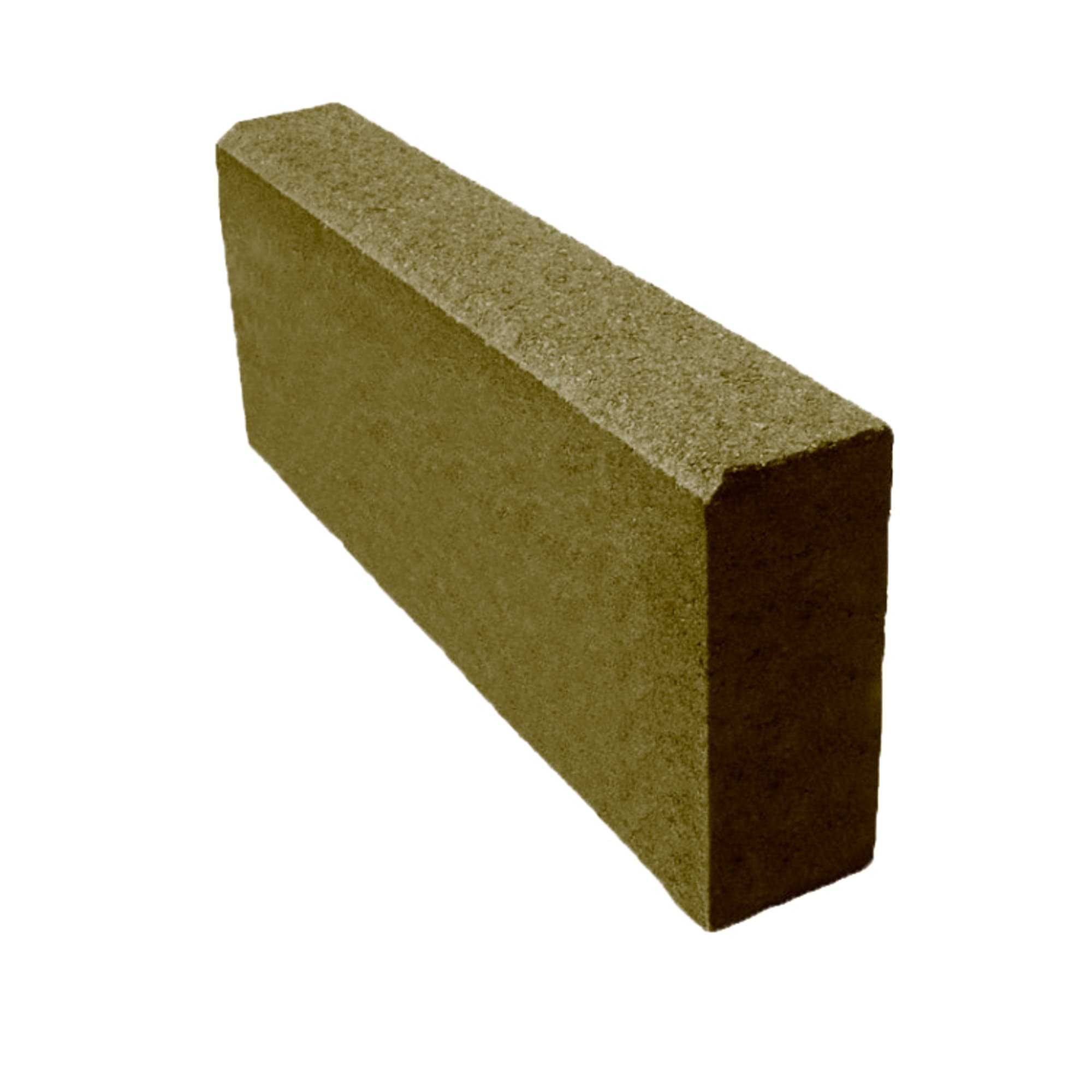 82634460 Бордюр тротуарный 500х200х80 мм горчичный Santreyd 