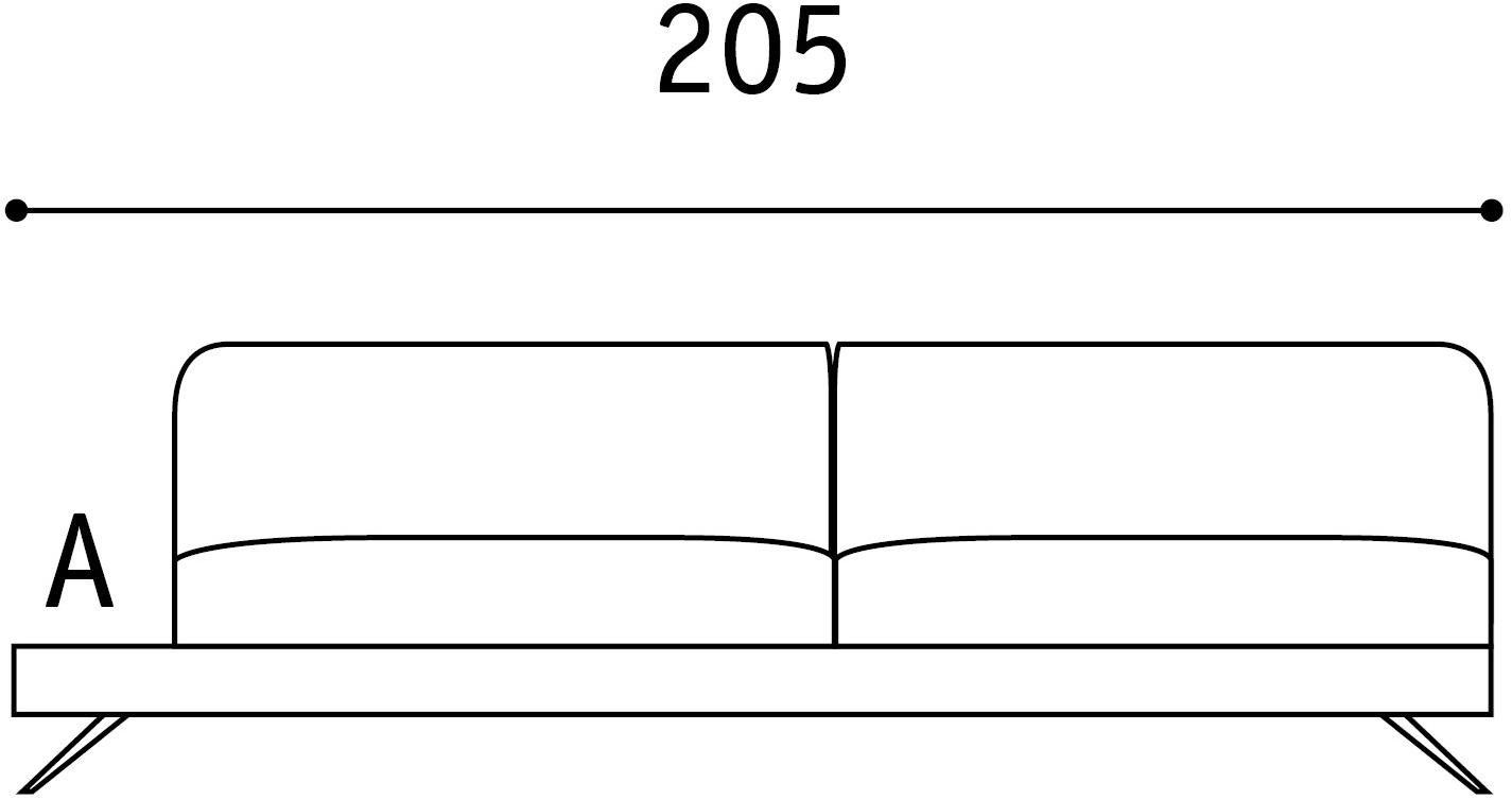 Febal Casa Угловой кожаный диван с подголовником Scena sun-id-1466528 - Вид №17