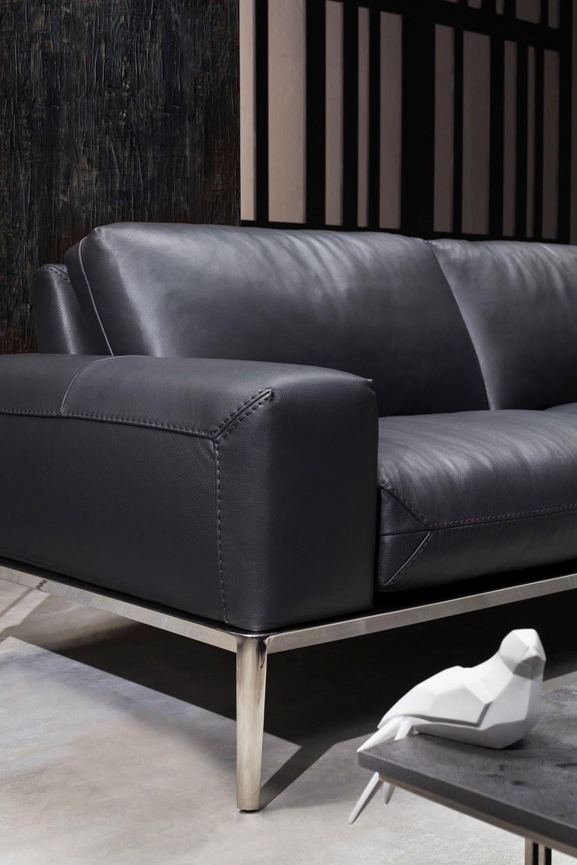 Rossini Sofas Кожаный диван Chic sun-id-1400978 - Вид №2
