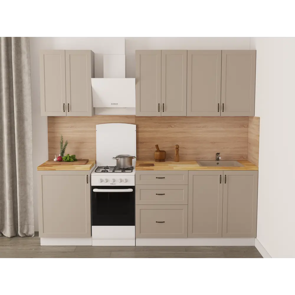 Каркас напольный DELINIA ID для кухни 60 см белый 82000358 STLM-0875107 - Вид №13