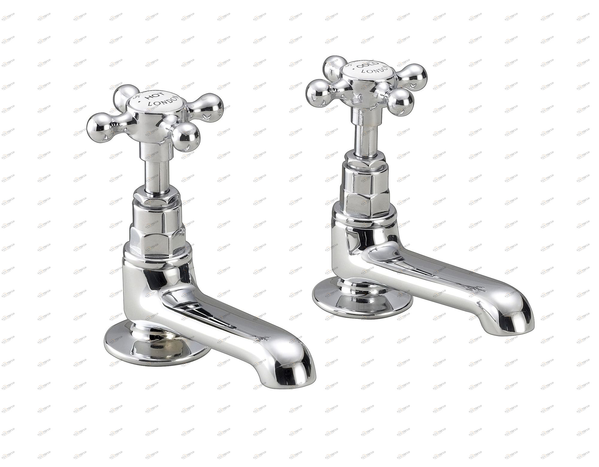 Traditional bathrooms Заливные клапаны для раковины LONDON Tb150.614.bn