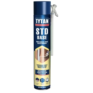 Пена монтажная бытовая Tytan Std Base выход пены 40 л всесезонная 750 мл