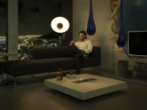 CO33 Камин / журнальный столик из бетона Tabula B1.1