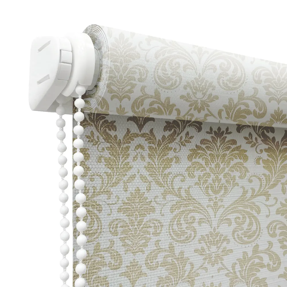 Штора рулонная Legrand Дамаск 60x175 см экрю 86542171 STLM-2197287 DOMLEGRAND - Вид №1
