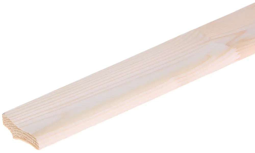АРЕЛАН Евро-плинтус из массива сосны 50х2200 мм для элегантной отделки 81960906