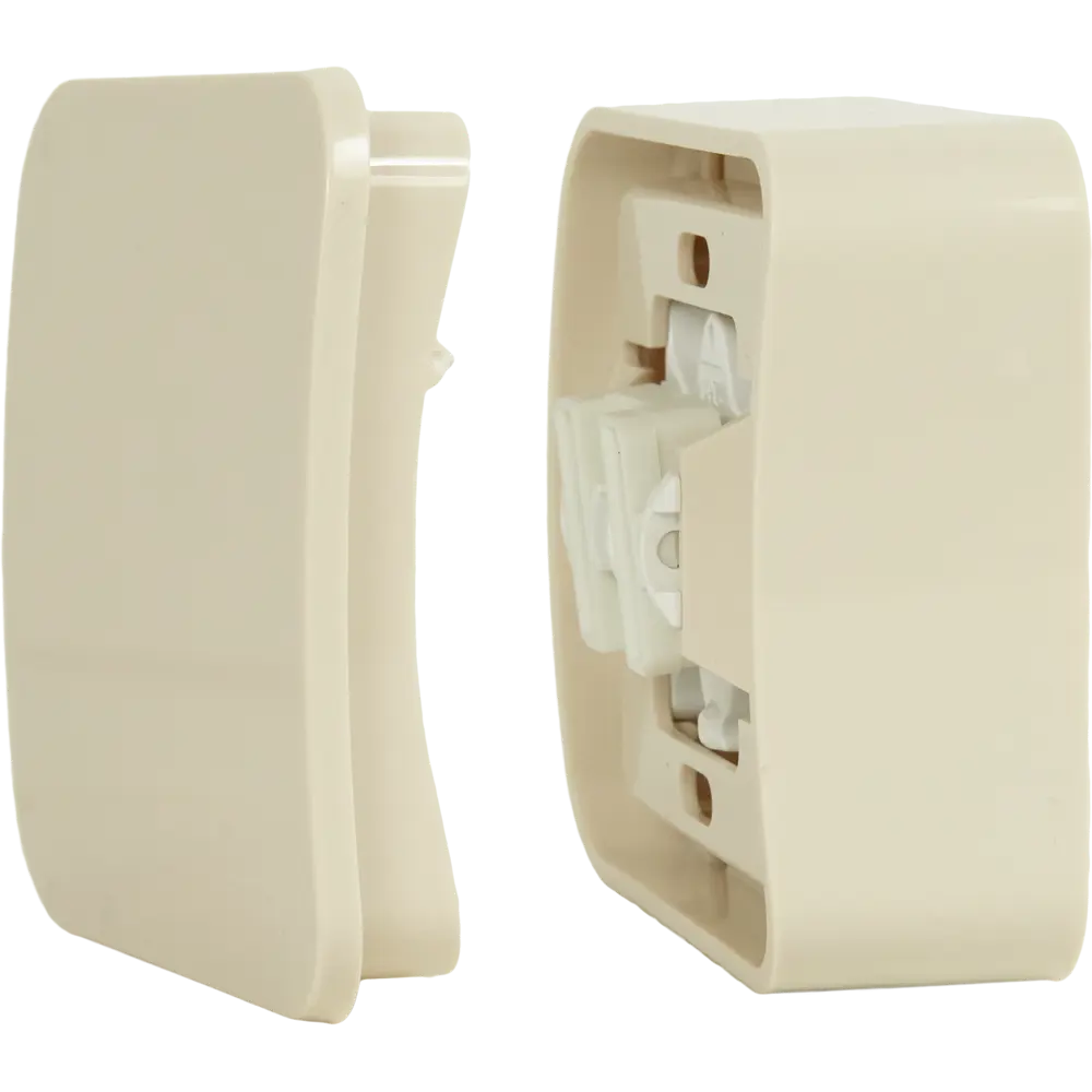 Переключатель накладной Schneider Electric Blanca 1 клавиша цвет бежевый SYSTEME ELECTRIC STLM-2148958 - Вид №4