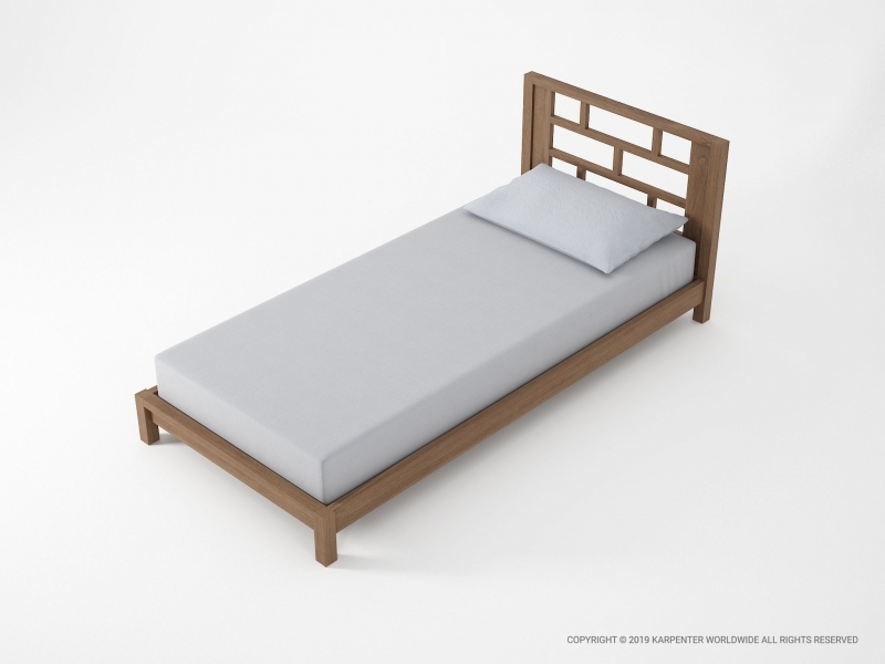 559_1137 односпальная кровать Karpenter SAKAE  - Вид №2