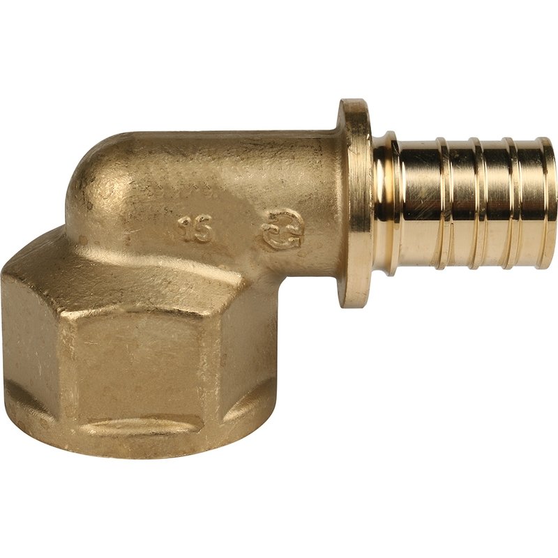 Угольник-переходник ВР 25x1" аксиальный для труб из сшитого полиэтилена STOUT SFA0006002510 - Вид №3