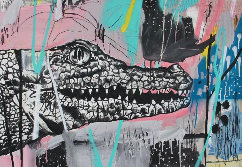 MOMENTI Авторский художественный принт Crazy home paintings Re-010 - Вид №1