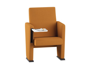 Стул для конференций из мягкой ткани с откидным верхом