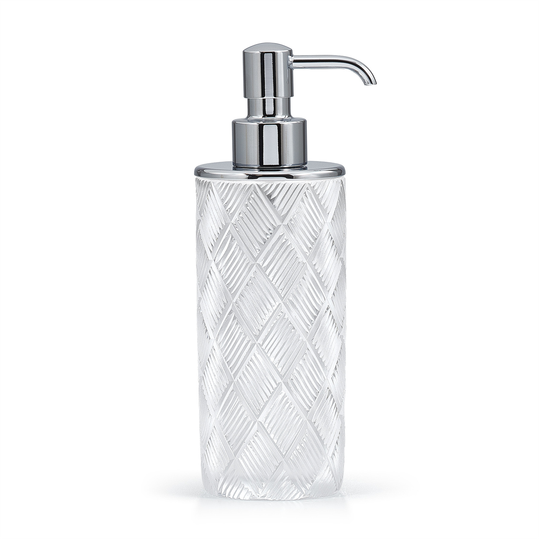 RT-BAS-PDC Дозатор-насос Basketweave - полированный хром Labrazel 