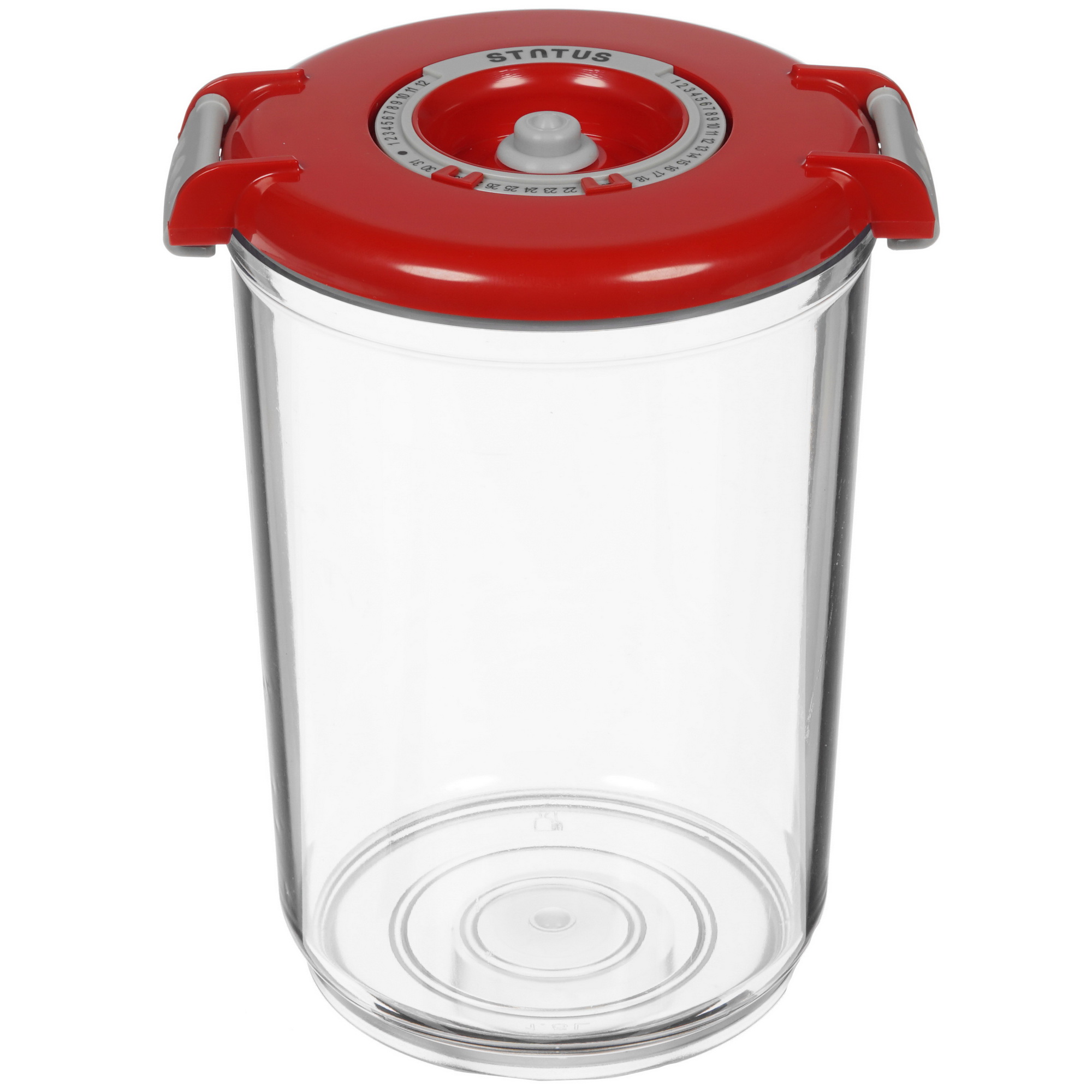 1625910 Набор вакуумных контейнеров STATUS VAC-RD-Round Red 0.75 л, 1.5 л STDN-0068122 - Вид №2
