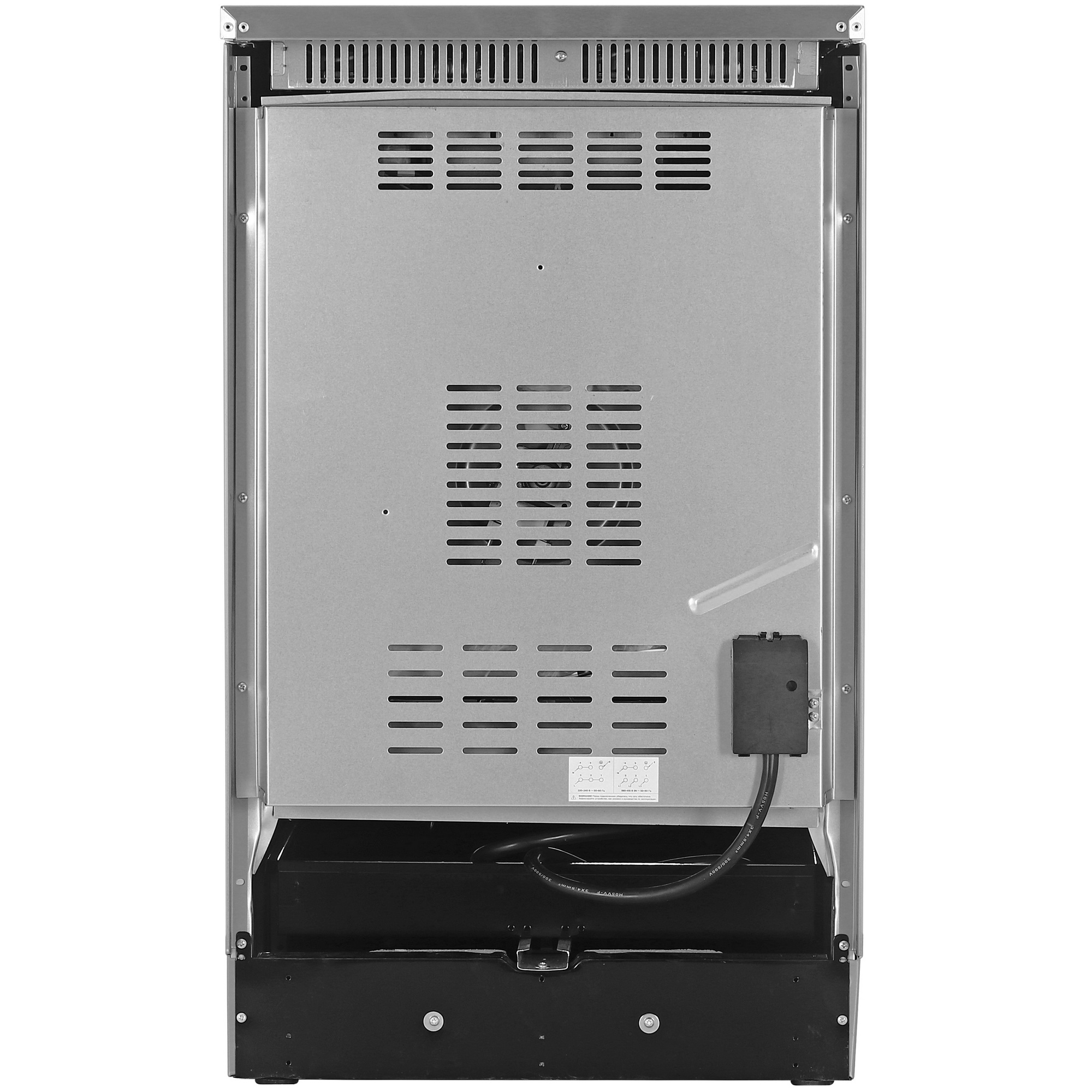 9119771 Электрическая плита DEXP E35-2 серебристый STDN-0083880 - Вид №9