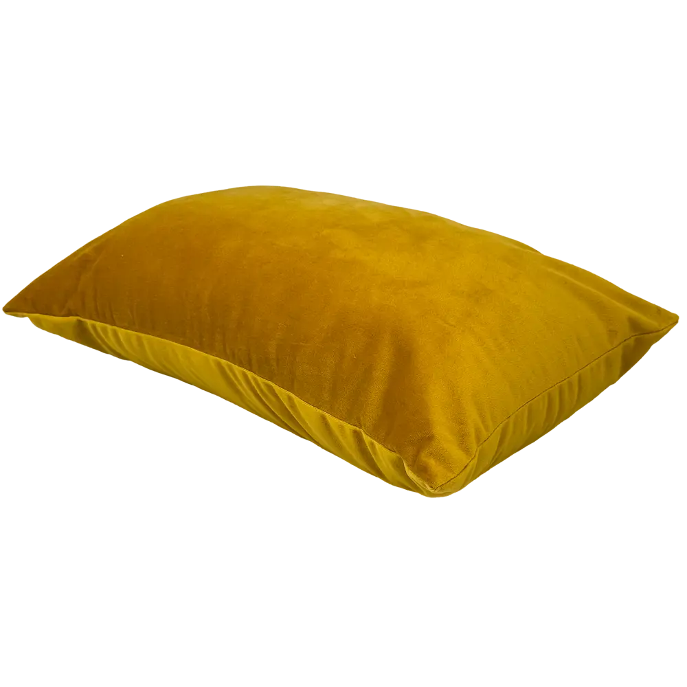 Подушка декоративная Linen Way 30x50 см бархат цвет горчица STLM-2043515 - Вид №1