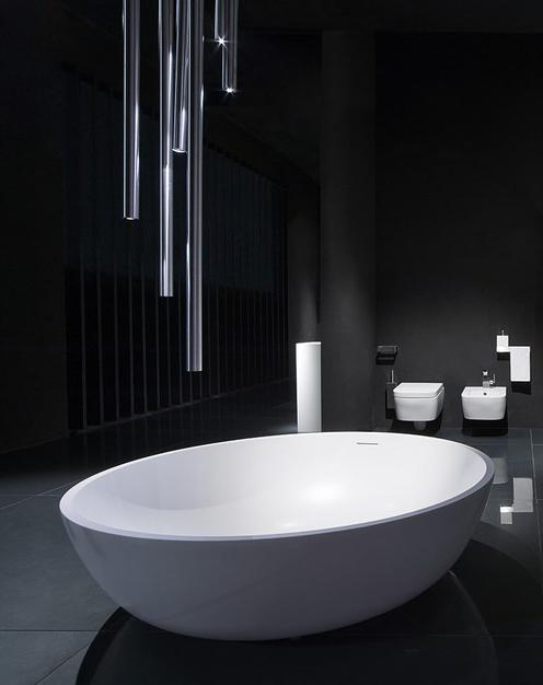 RIFRA Отдельностоящая круглая ванна из Corian® sun-id-1428122 - Вид №2