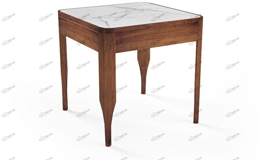 Oliver B. Квадратный журнальный столик из массива дерева Oliver b. casa sun-id-1427770