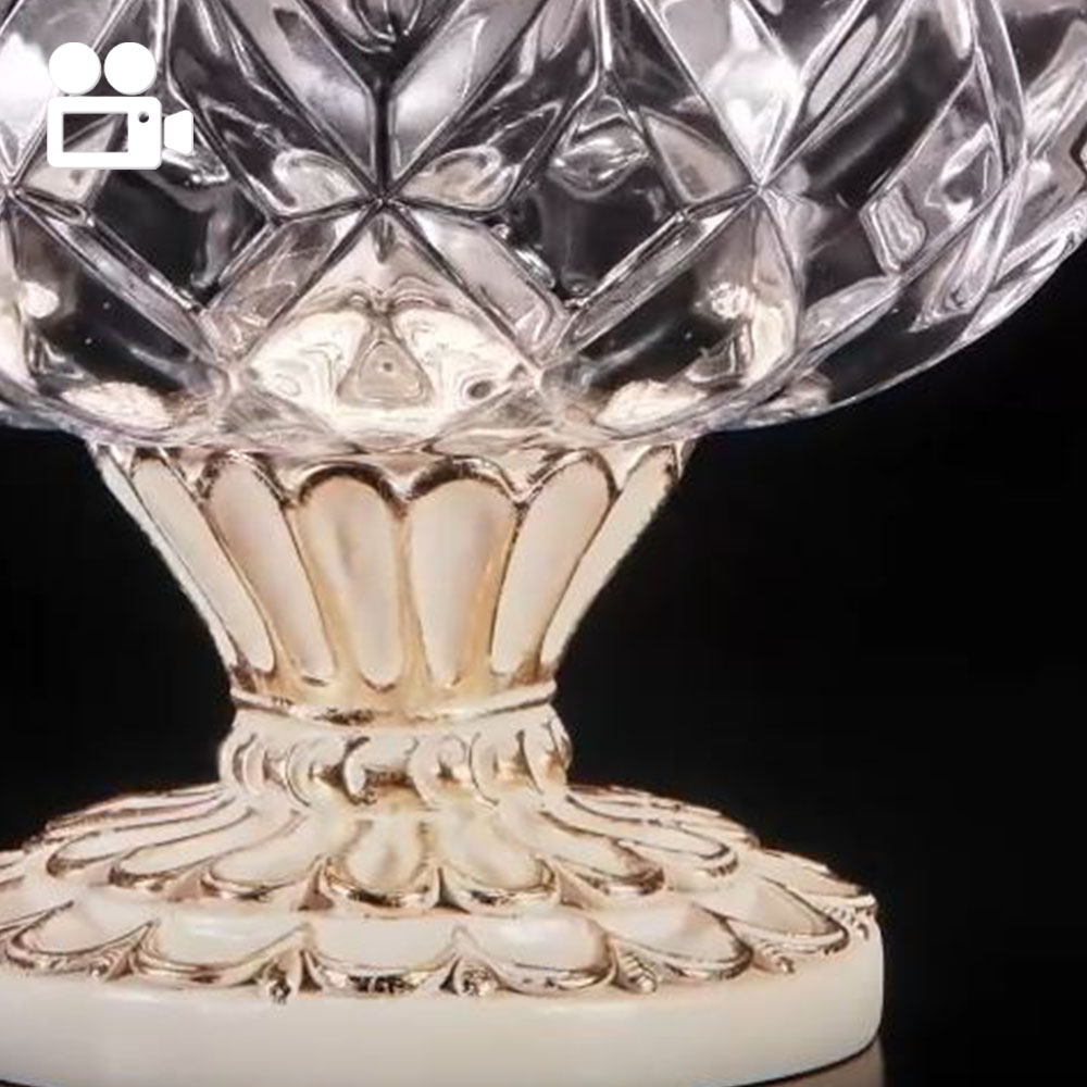 52078 Фруктовница-конфетница Бриз Айвори BOGACHO 4627163961601