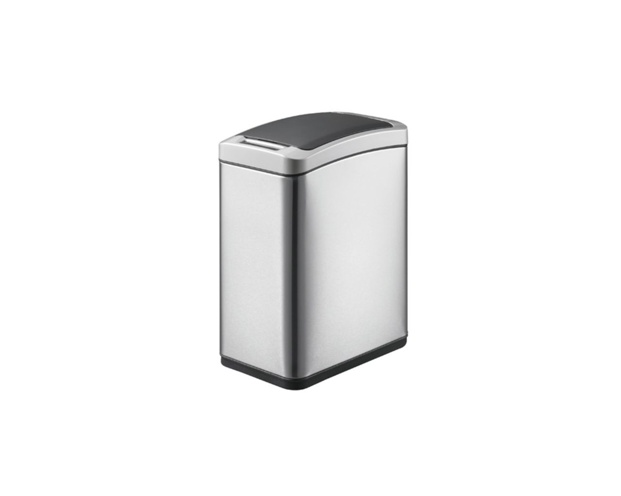 KIM502 Автоматическая корзина SENSOR, бесконтактная, прямоугольная, 8 л, матовая сталь Merida 