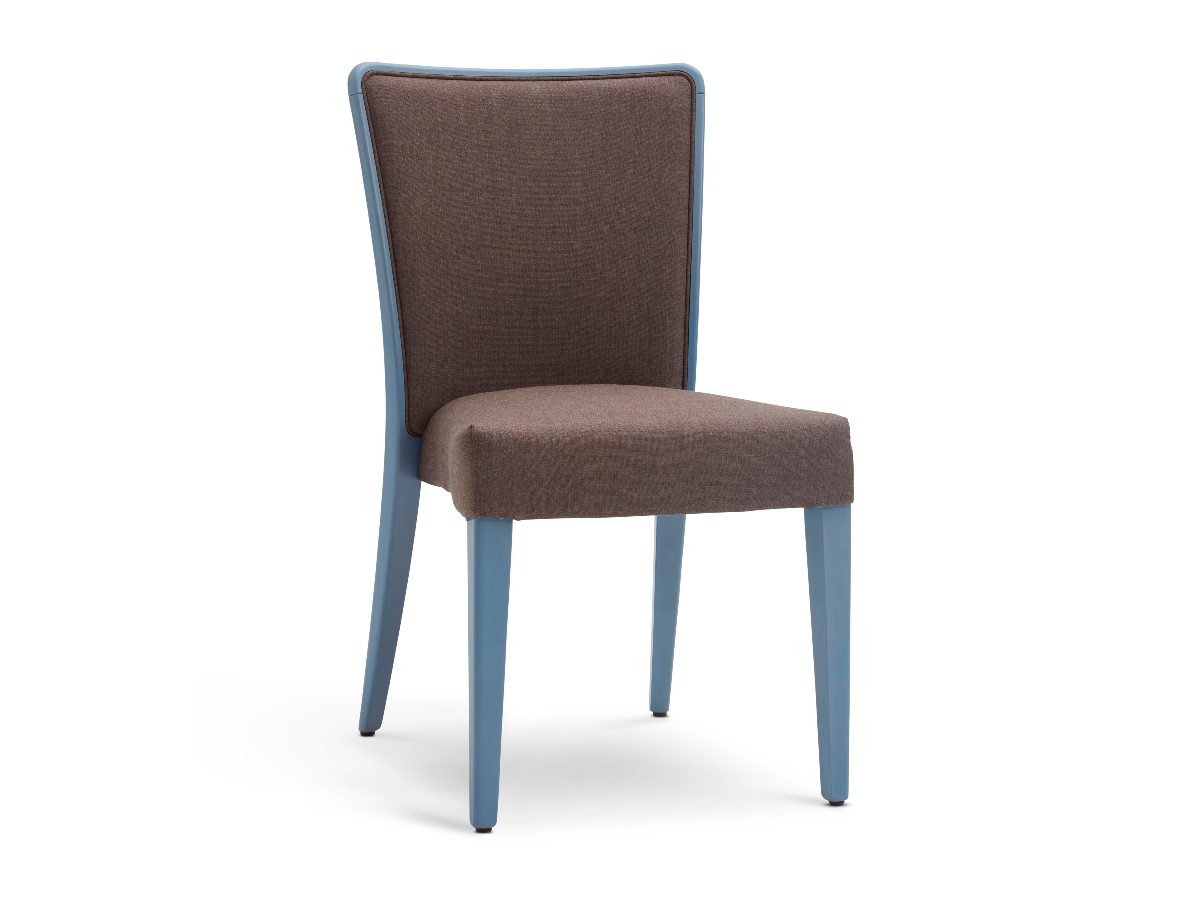 Штабелируемый стул с мягкой тканью Origins 1971 Nob ARCH-00000822