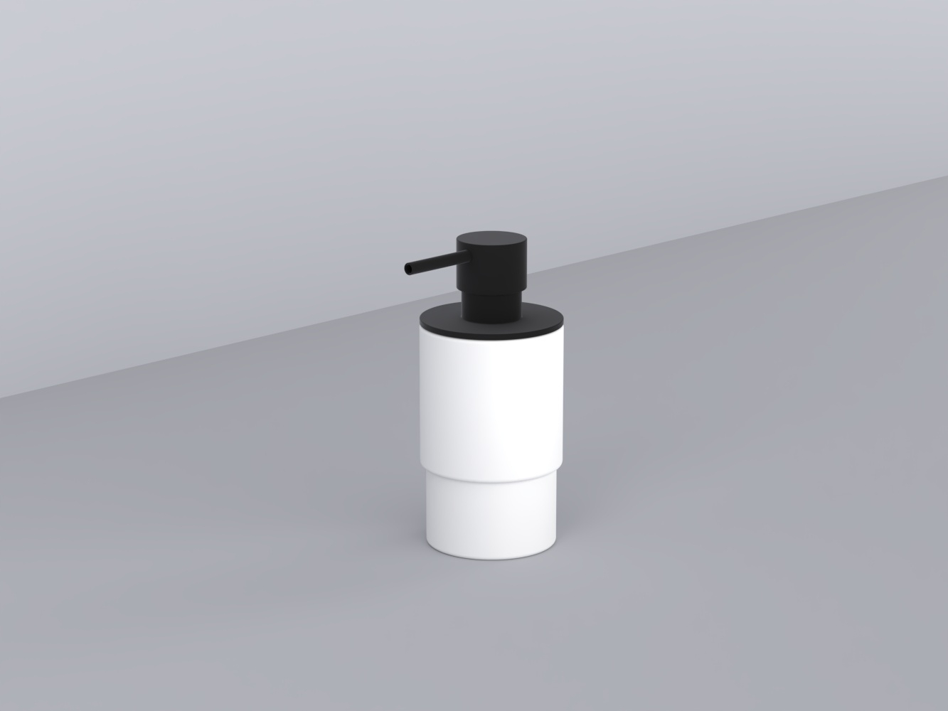 ACDI-NM дозатор LivingTec (стакан-подставка белая, рукоятка в отделке) cielo Аксессуары Ceramica Cielo