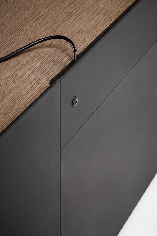 Poltrona Frau Офисная мебель из кожи с замком L'ufficio - sistemi direzionali sun-id-1499579 - Вид №1